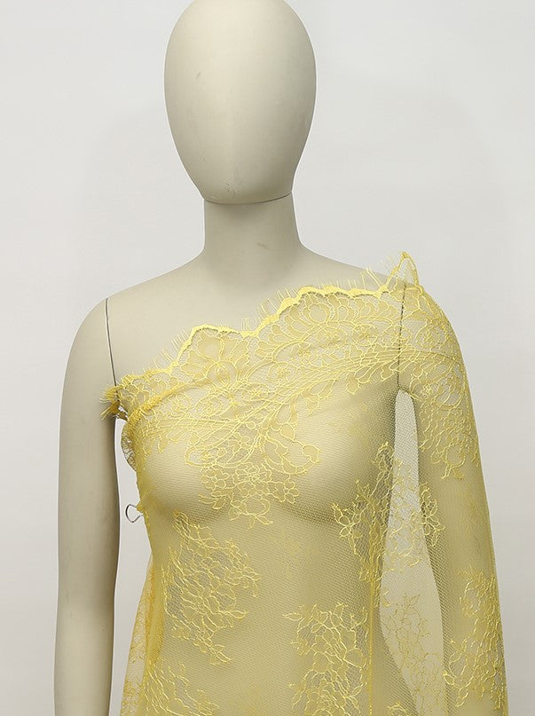 yellow lace
