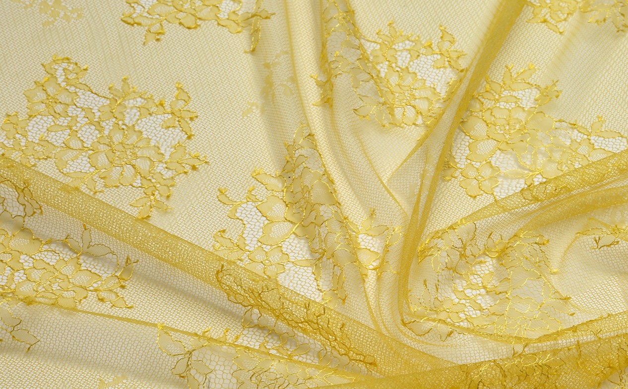 yellow lace