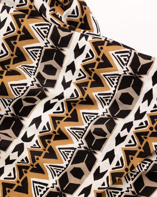 Cotton Viscose Printed Fabric - Sharqiya - الشرقية