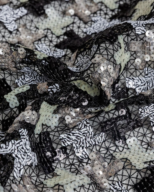 Giber Mesh Sequins - Sharqiya - الشرقية