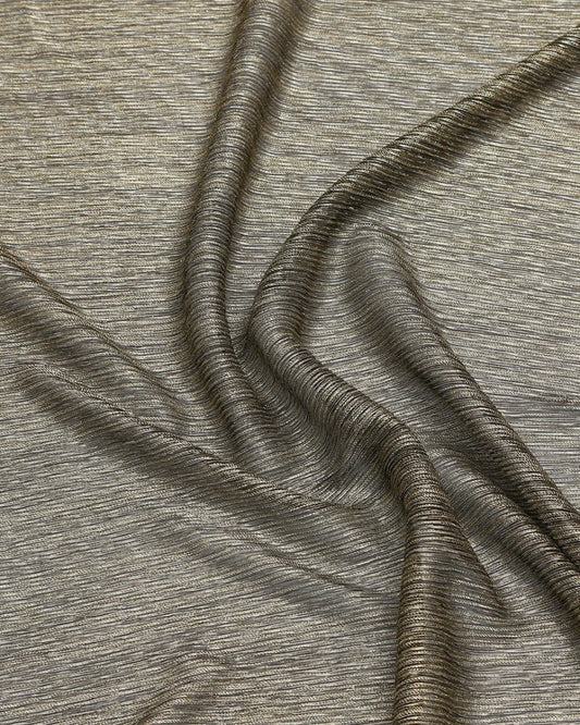 Lurex Lurex Chiffon Striped Fabric - Sharqiya - الشرقية