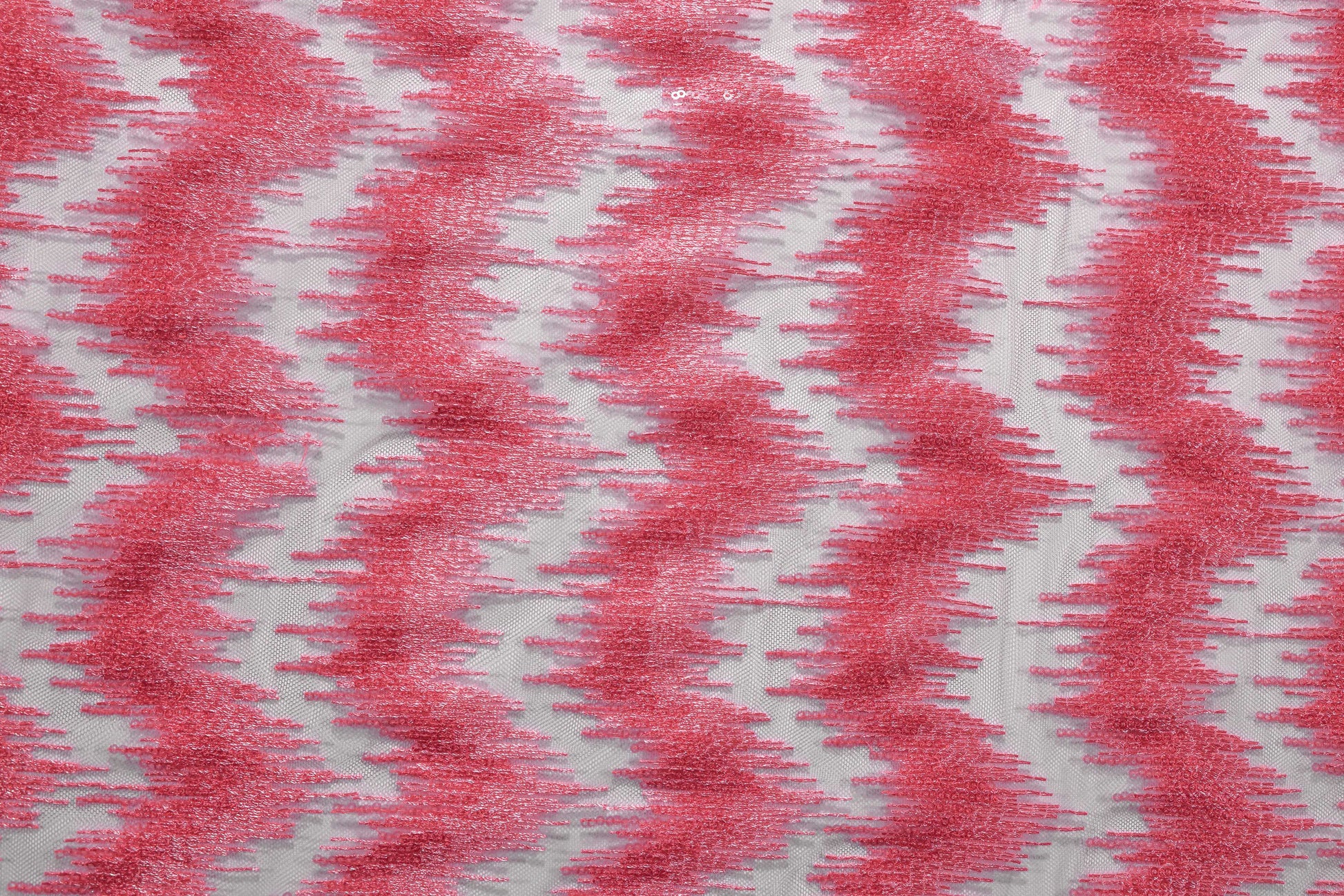 Tulle Embroidery With Sequence