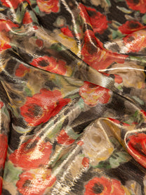 Chiffon Jacuard Pure Silk Lurex