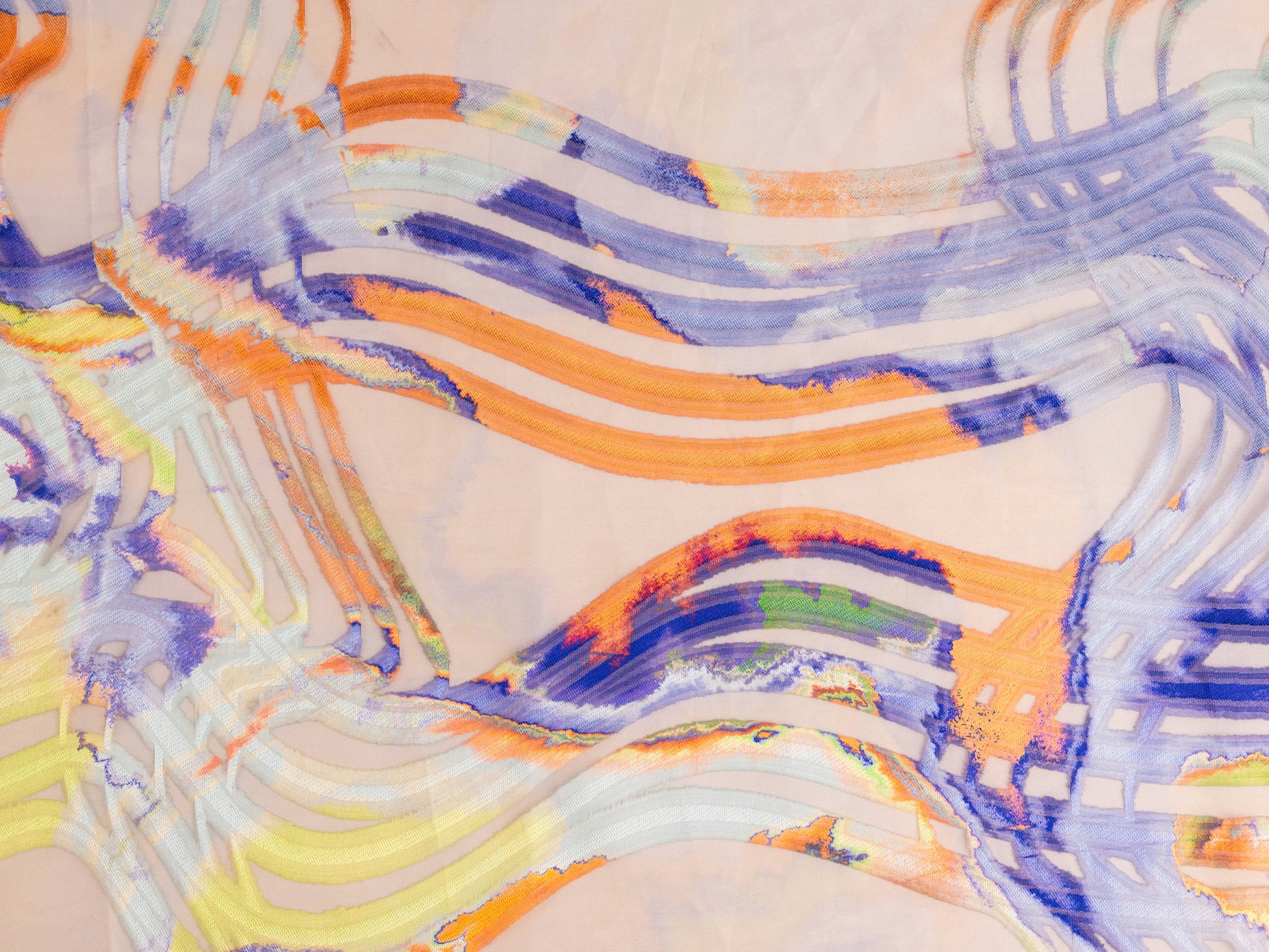 Organza Pure Silk Jacquard