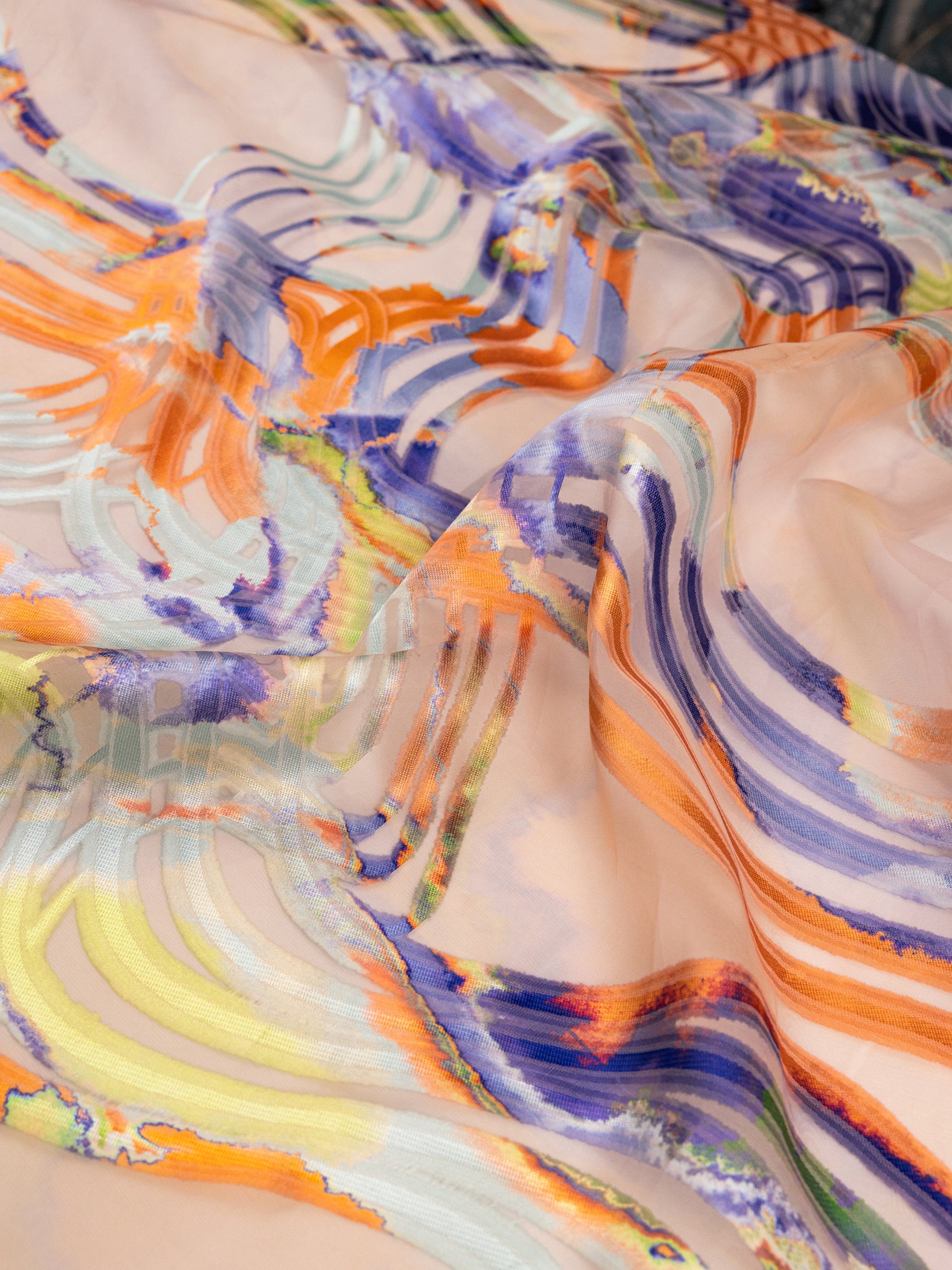 Organza Pure Silk Jacquard