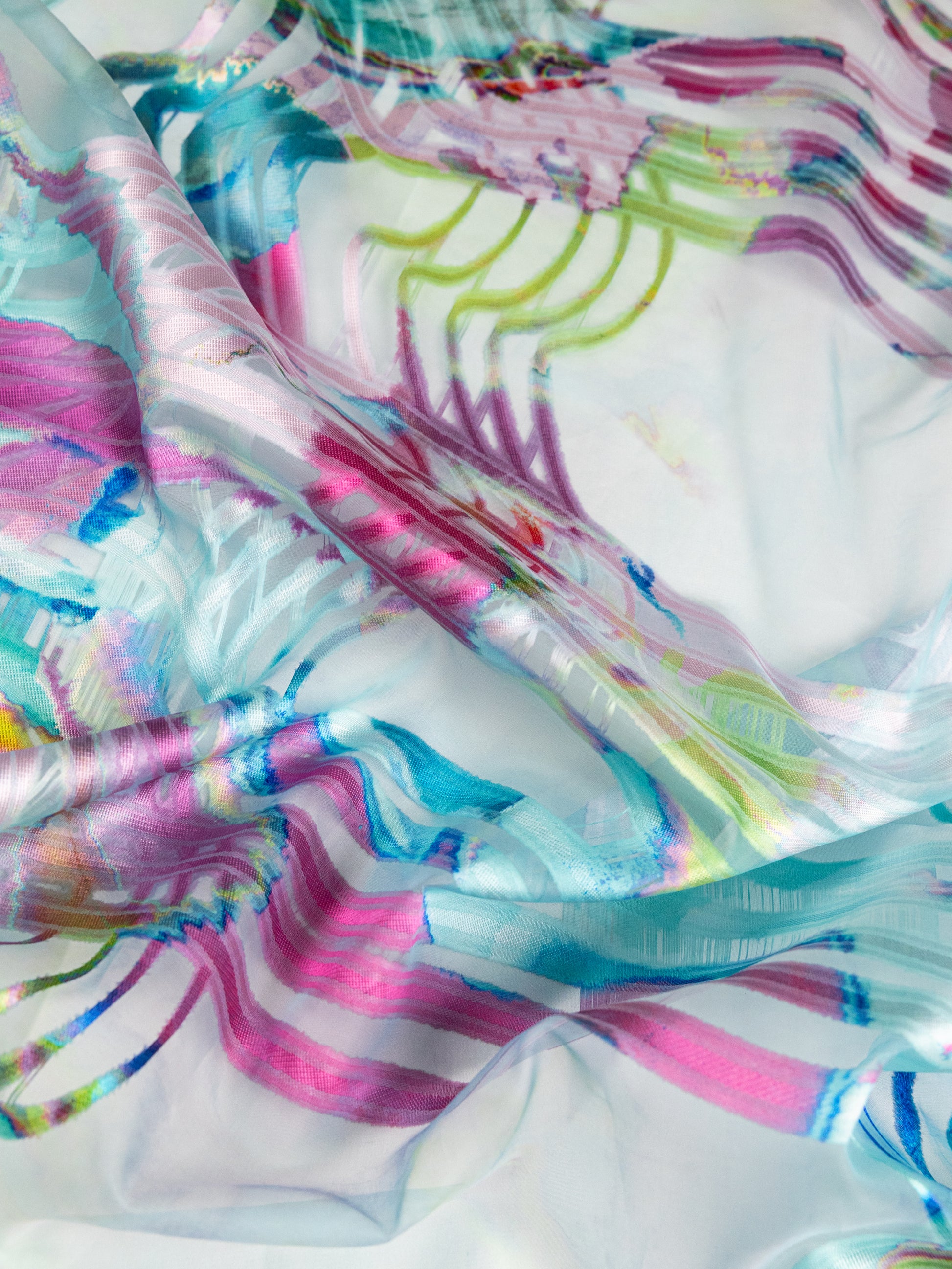 Organza Pure Silk Jacquard