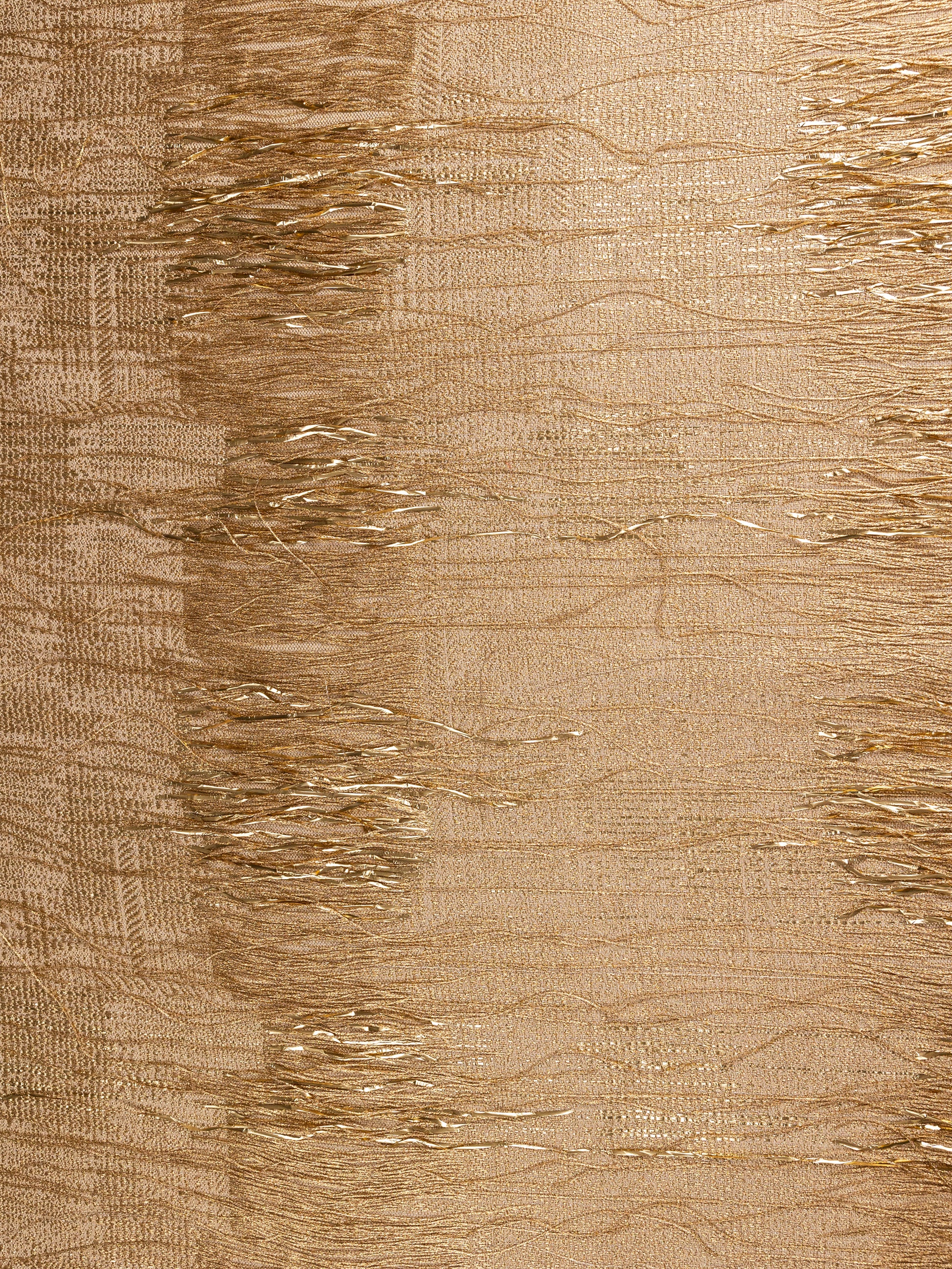 Tweed Channel With Gold Lurex Matte