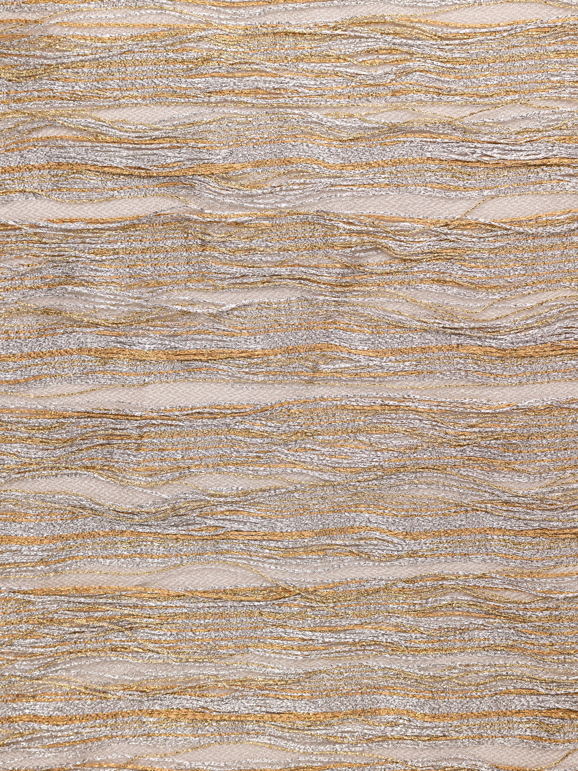 Tweed Channel With Gold Lurex Matte