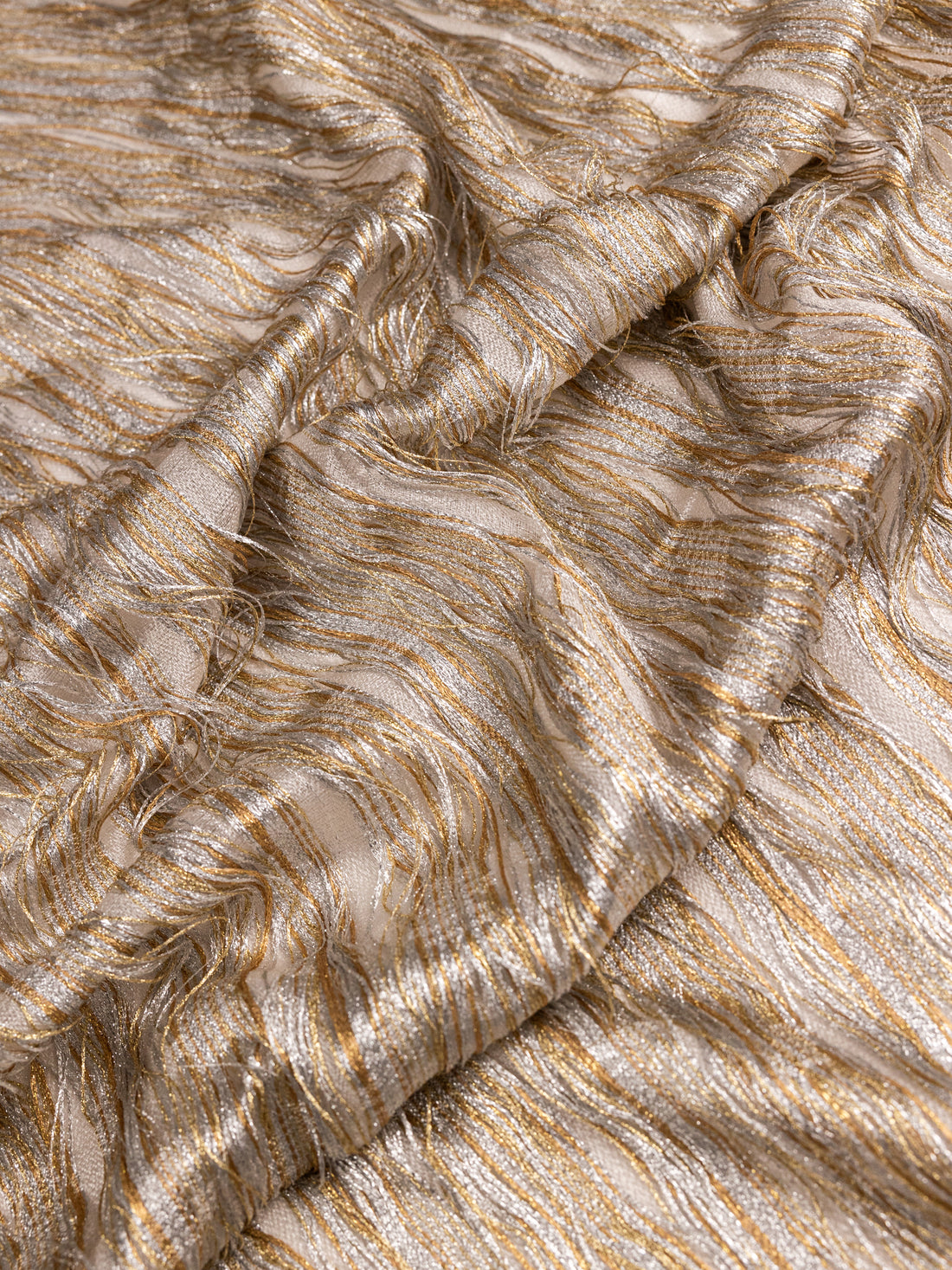 Tweed Channel With Gold Lurex Matte