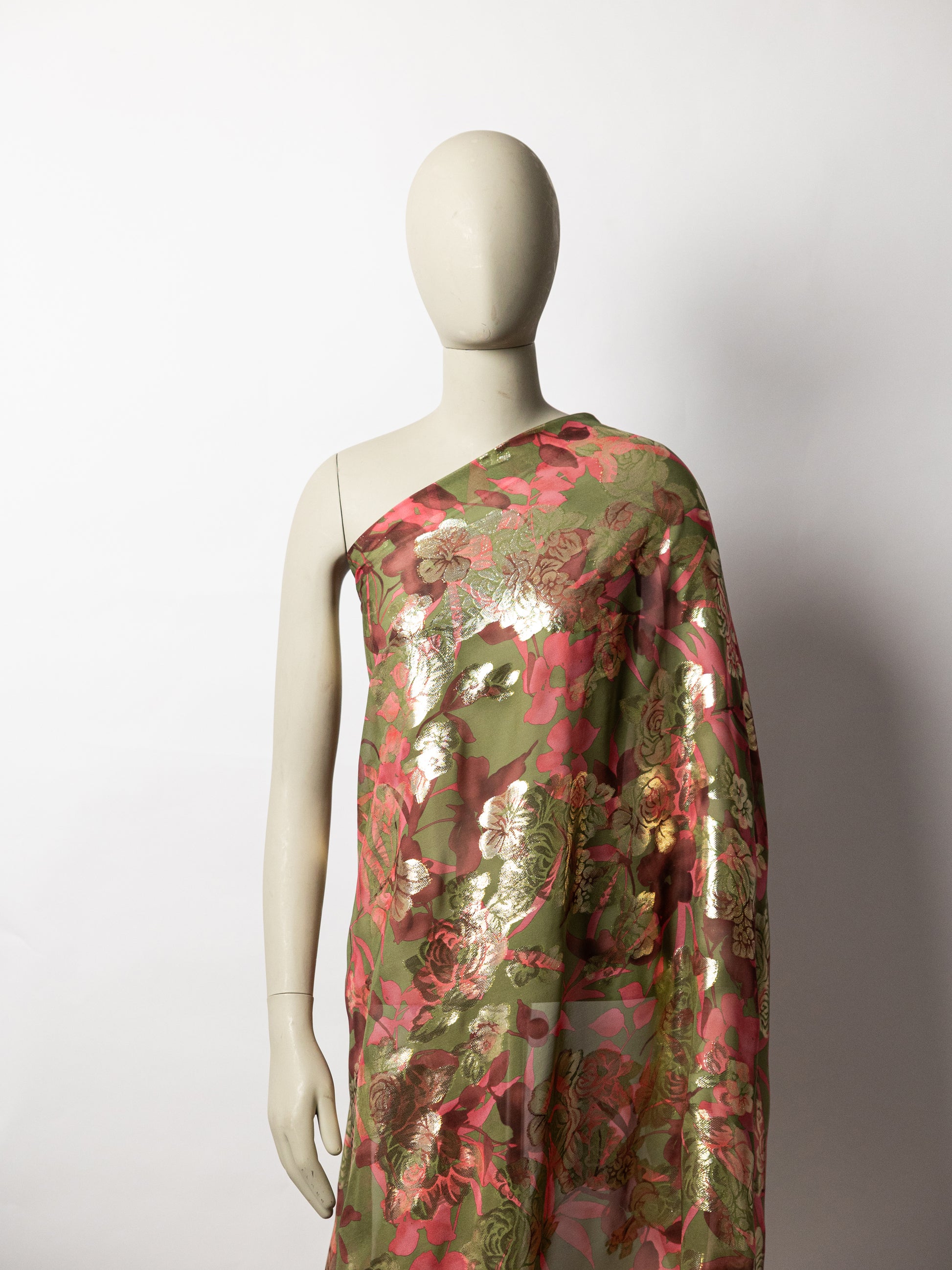 Chiffon Pure Silk Lurex