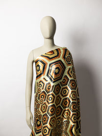 Pure Silk With Jacquard Lurex