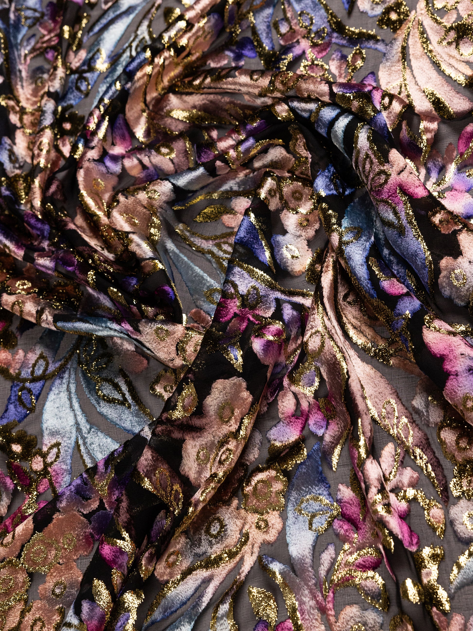 Chiffon Velvet Pure Silk