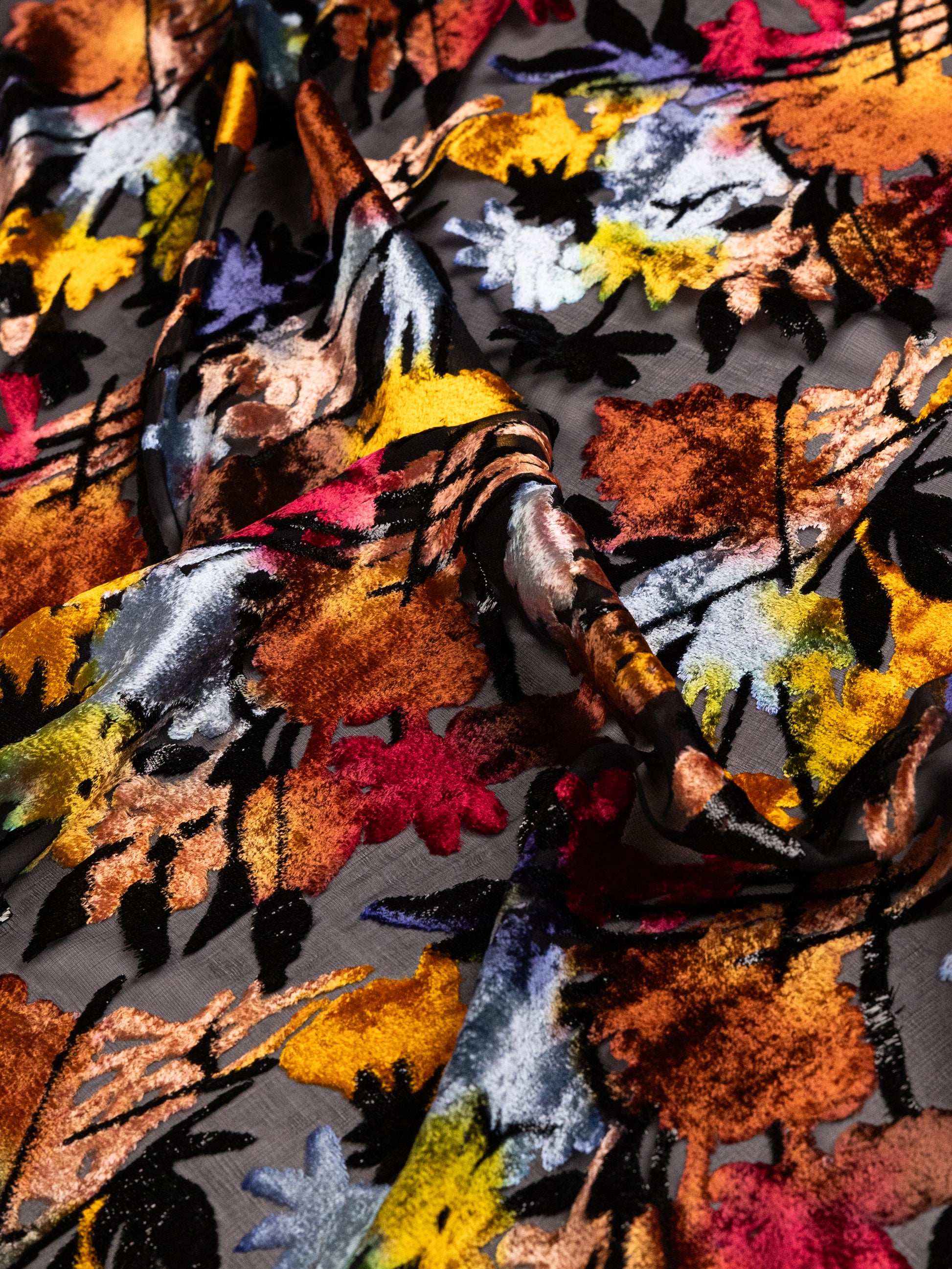 Chiffon Velvet Pure Silk