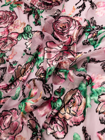 Chiffon Velvet Pure Silk