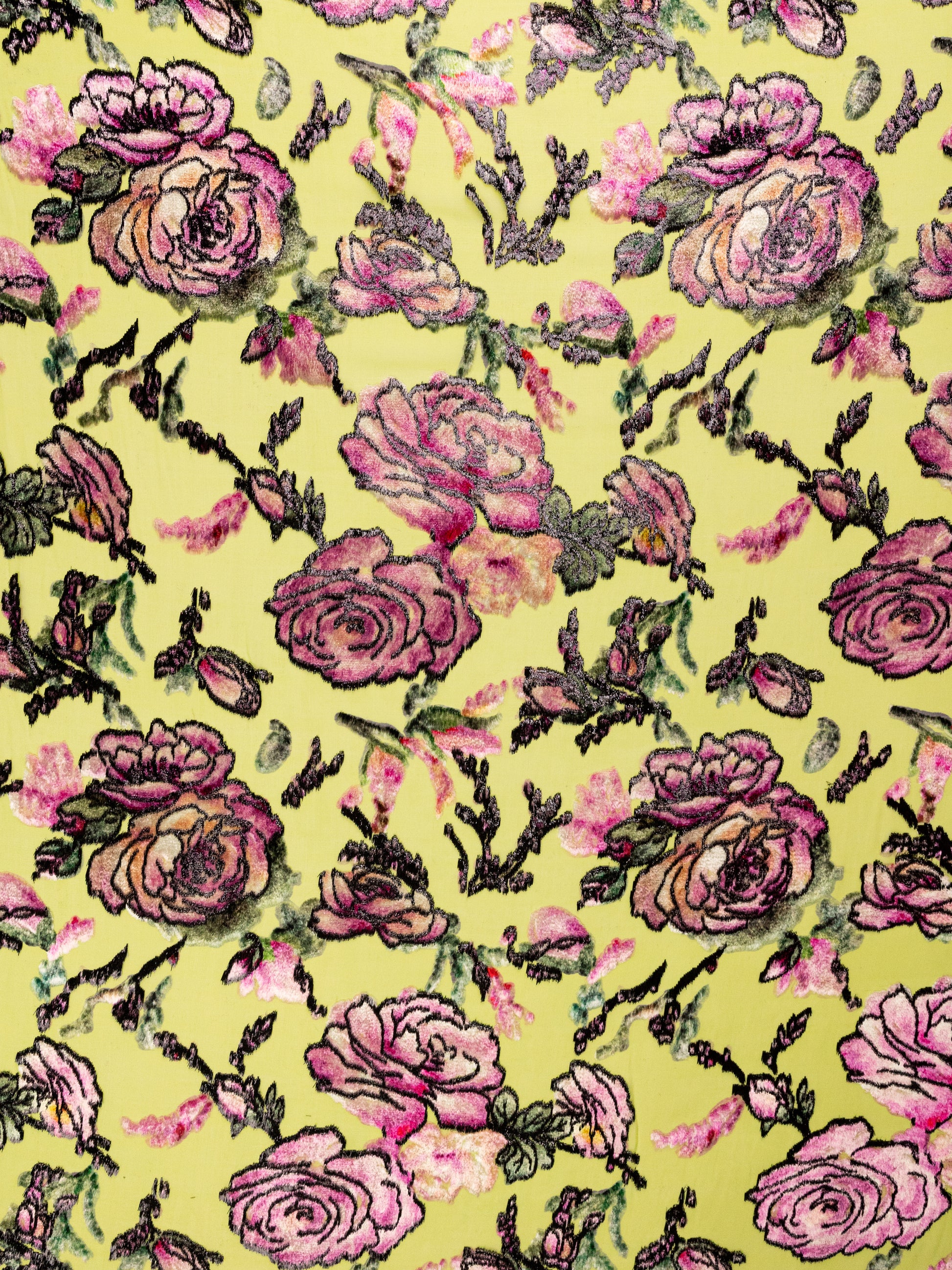 Velvet Chiffon Pure Silk