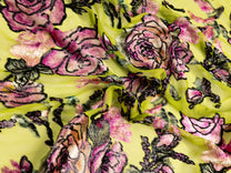 Velvet Chiffon Pure Silk