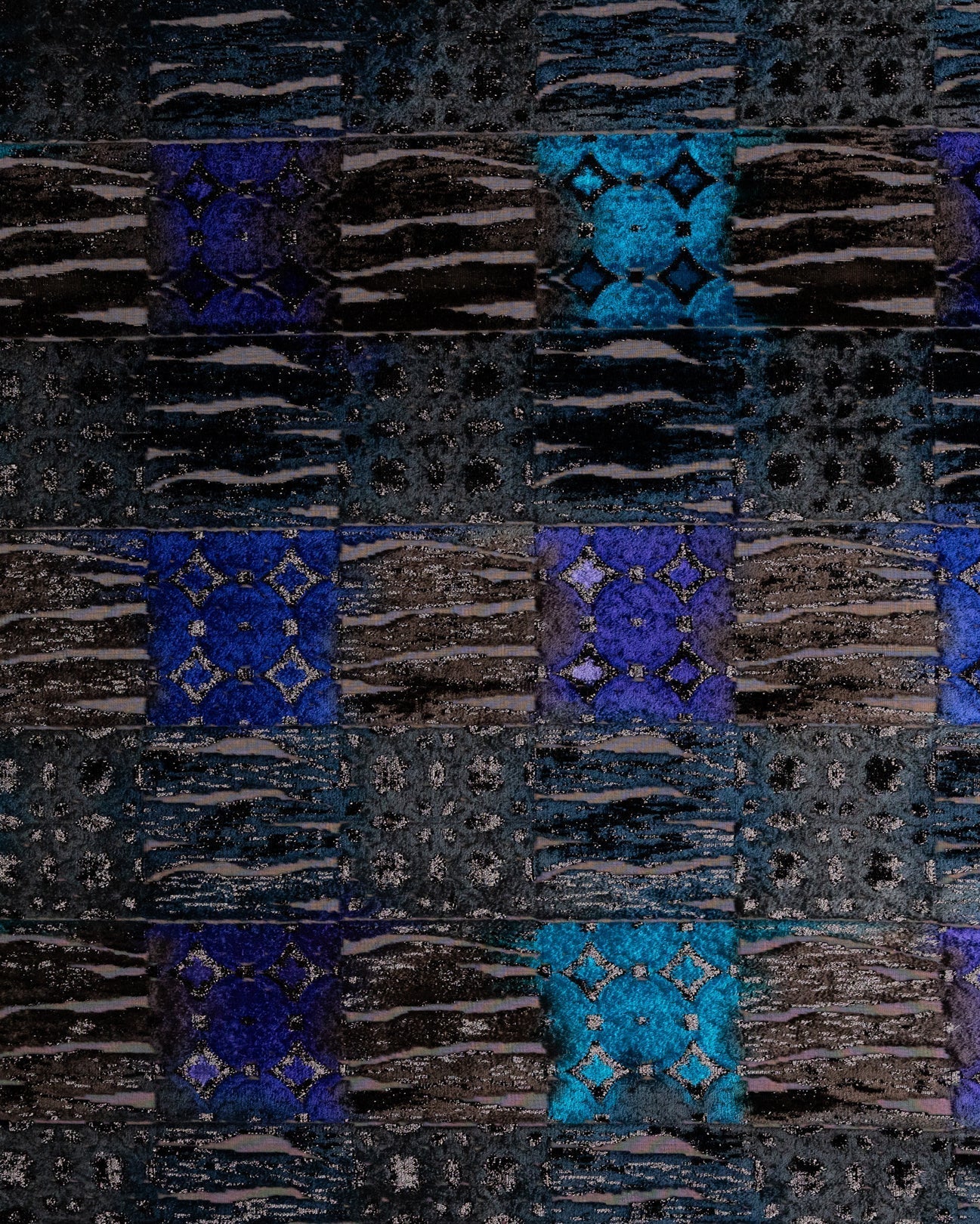 Silk Chiffon Floral Fabric