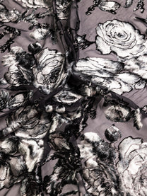 Chiffon Velvet Pure Silk