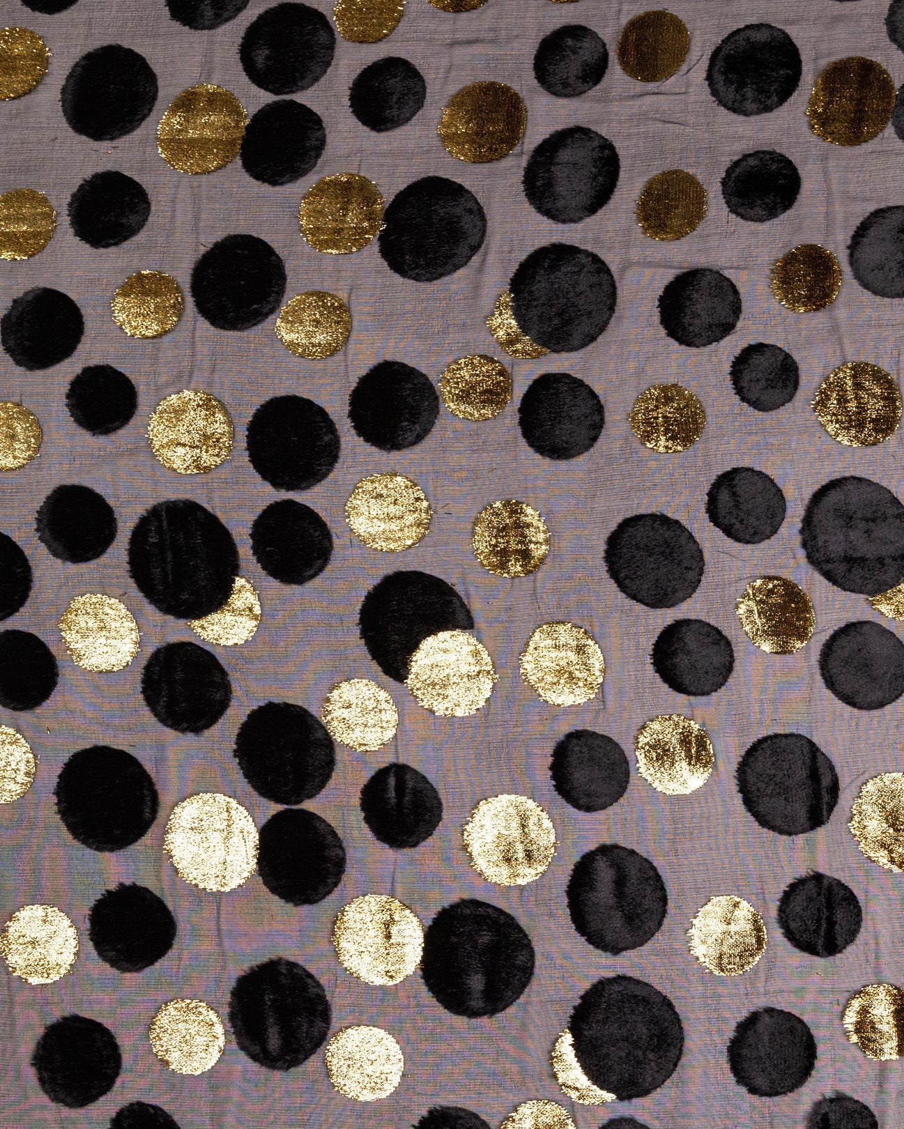 Silk Lurex Floral Fabric