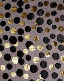 Silk Lurex Floral Fabric