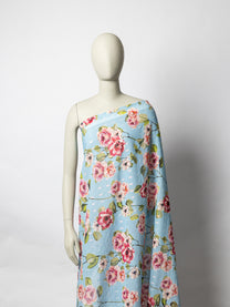 Cotton Voile With Jacquard Lurex