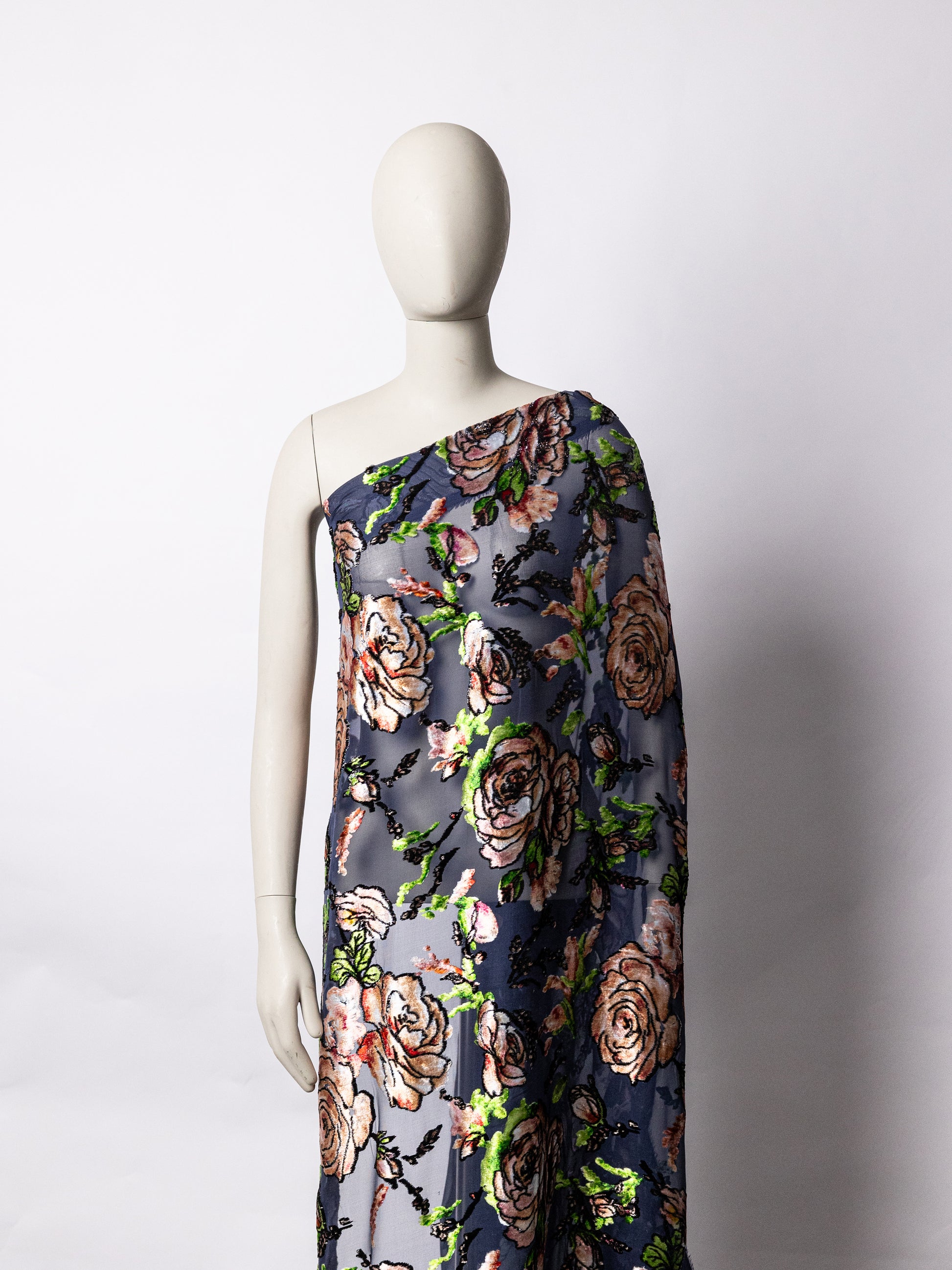 Chiffon Velvet Pure Silk