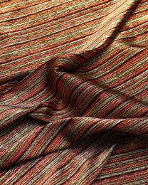 Silk Jacquard Striped Fabric