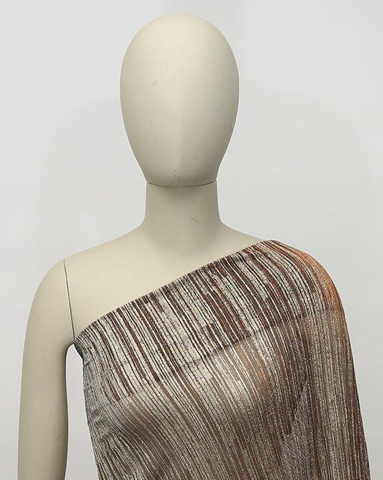 Viscose Lace Striped Lace