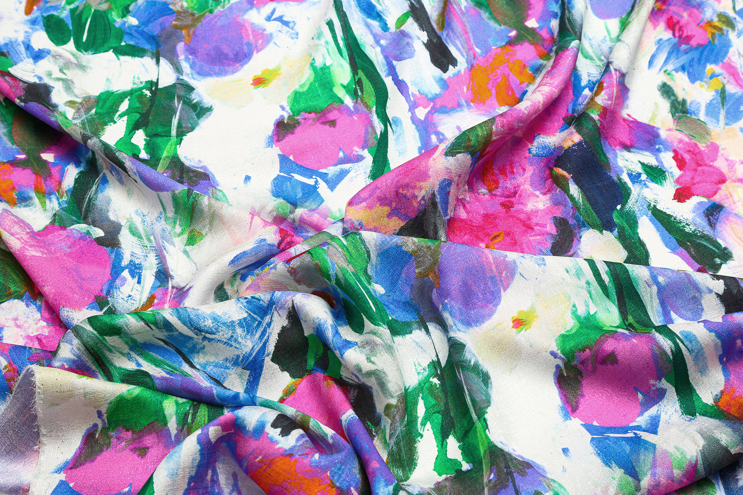 Matte Pure Silk Printed