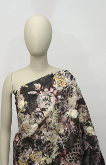 Organza Jacquard Pure Silk
