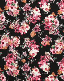 Silk Floral Fabric