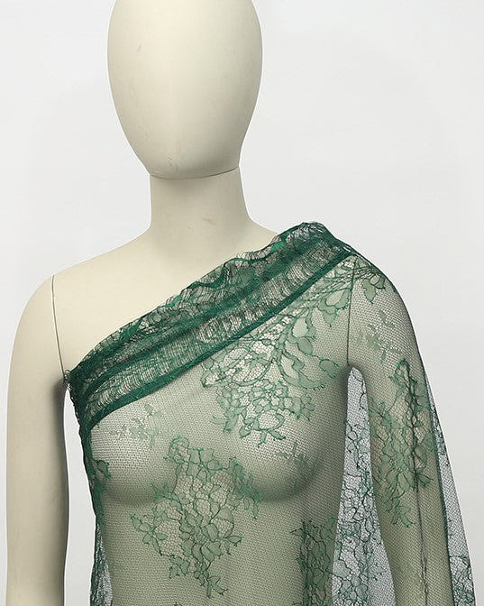 Silk Chiffon Floral Fabric