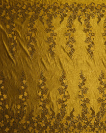 Silk Jacquard Floral Fabric