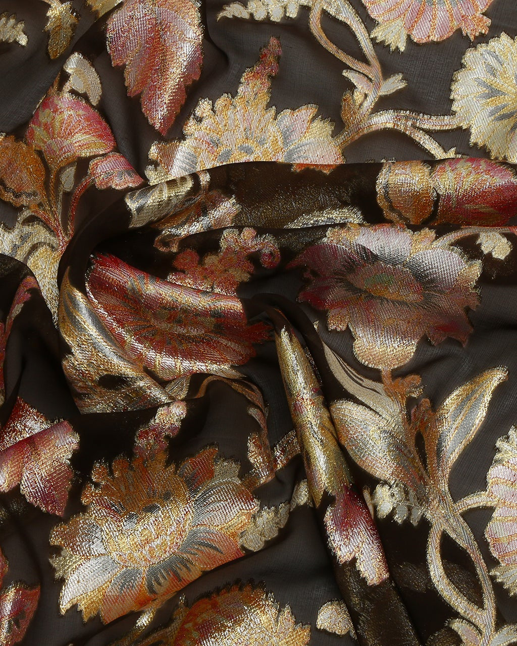 Silk Jacquard Fabric