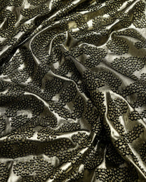 Silk Jacquard Floral Lace