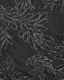 Silk Tulle Floral Fabric