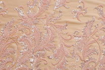 Tulle à petites paillettes