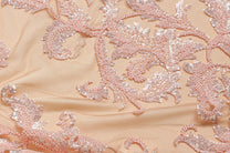 Tulle à petites paillettes