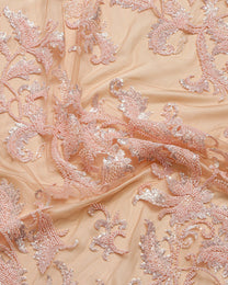 Striped Tulle Striped Fabric