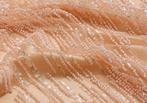 Tulle à petites paillettes