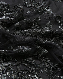 Tulle Tulle Floral Fabric
