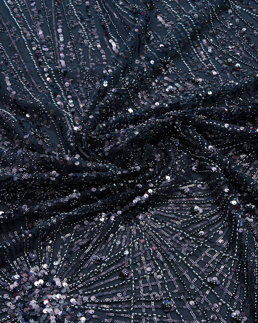 Striped Tulle Striped Fabric