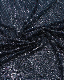 Striped Tulle Striped Fabric