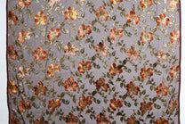 Mousseline de soie naturelle en velours