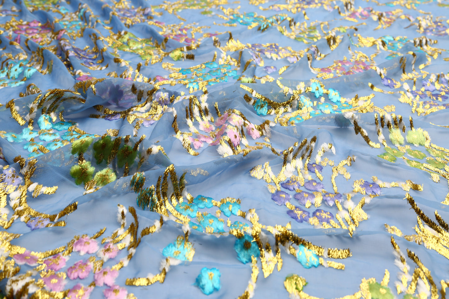 Chiffon Velvet Pure Silk