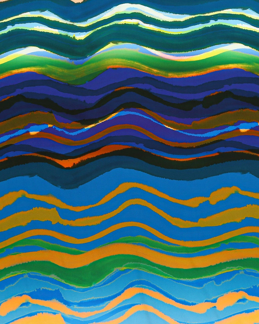 Silk Cotton Printed Fabric