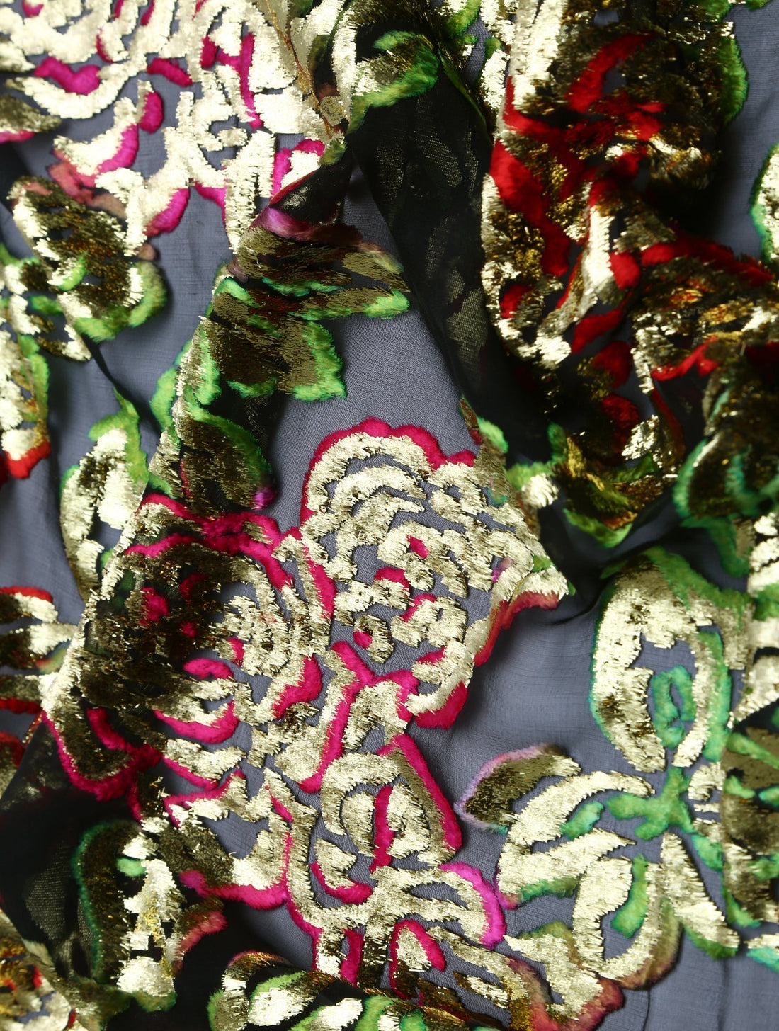 Chiffon Velvet Pure Silk