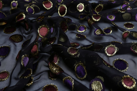 Chiffon Velvet Pure Silk