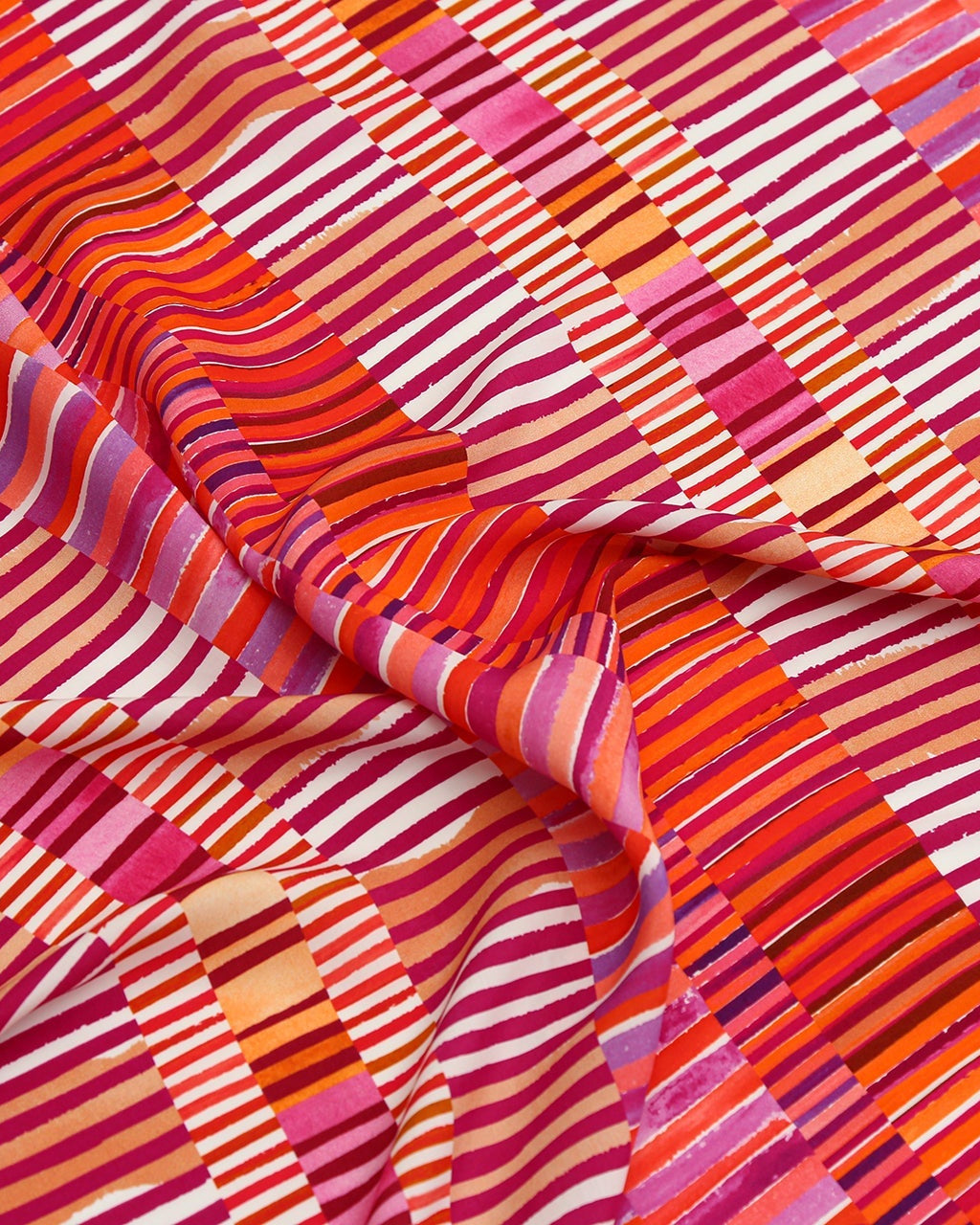 Linen Viscose Floral Fabric