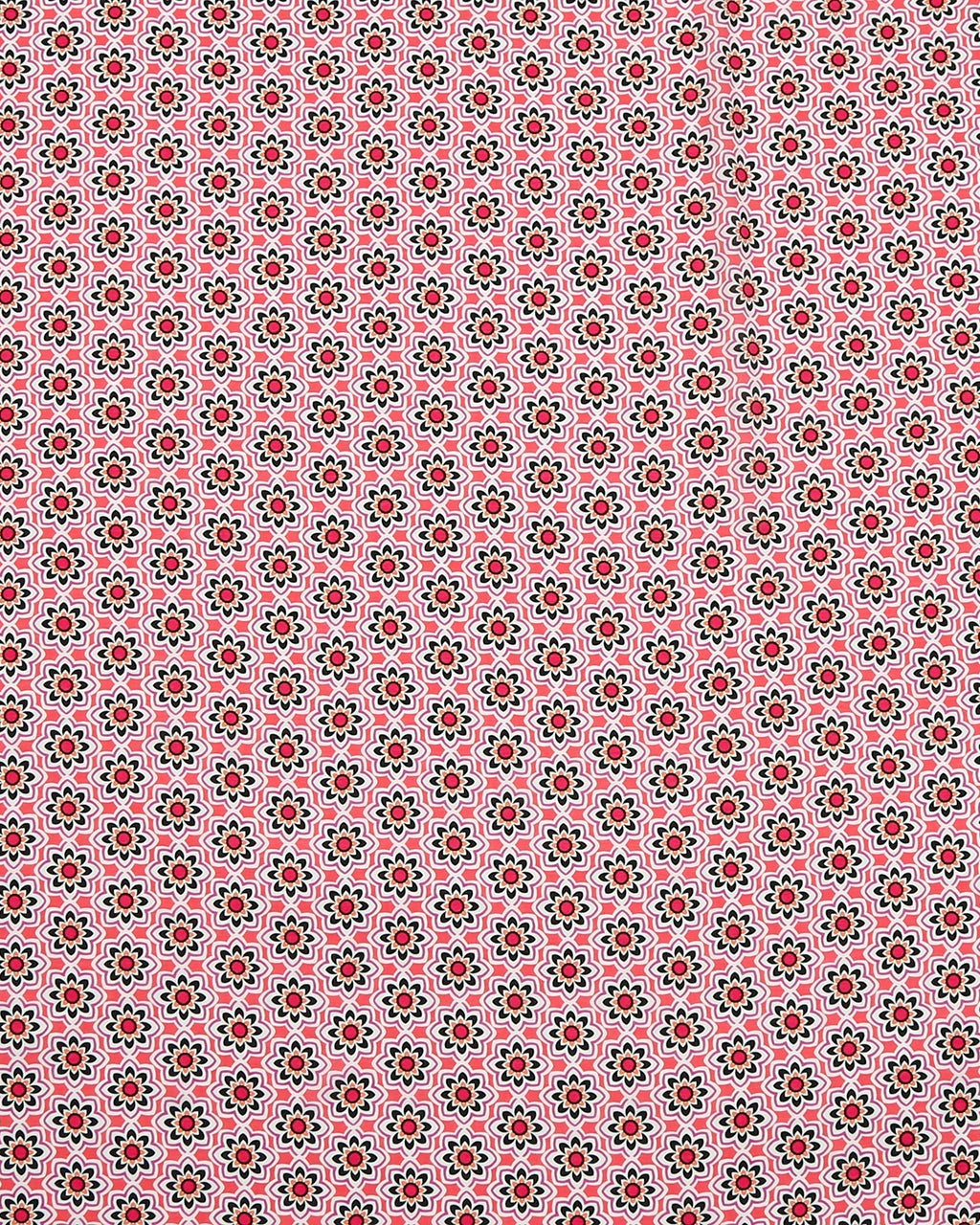 Viscose Cotton Viscose Floral Fabric